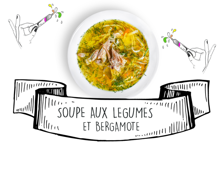 Soupe aux Légumes et bergamote